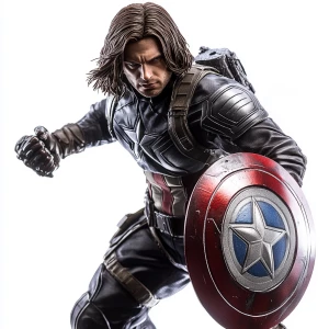 Bucky Barnes, known as the Winter Soldier, possesses enhanced st...