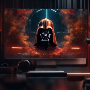 баннер размером 2048*1152 пикс. по теме STAR WARS