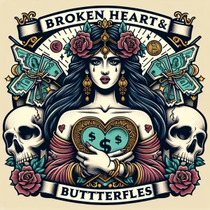 Logo name: Broken Hearts & Butterflies
Anime logo
Extremeley det...