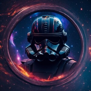 Tie Pilot star wars inside space patch