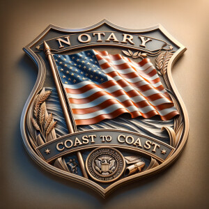 Designer shield with an American flag on it, the shield reads" c...