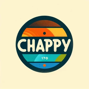 A round logo for CHAPPY