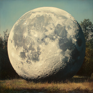 Giant moon