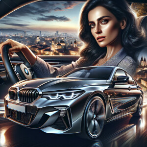 Сделай девушку армянку на машине BMW