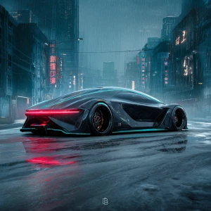 Here's a reimagined prompt for a futuristic car concept based on...