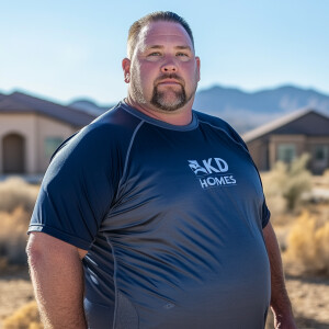 Curtis Kowe at age 40 a Caucasian male beginning transition into...