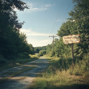 A sign leading into Flintsville Tennessee