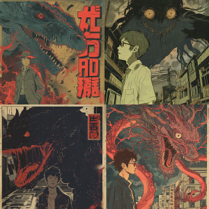 Create a 1980's version of the anime series Monster by Naoki Ura...