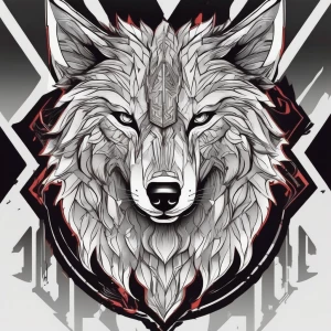 That sounds like an intense and dynamic logo concept! Here's how...