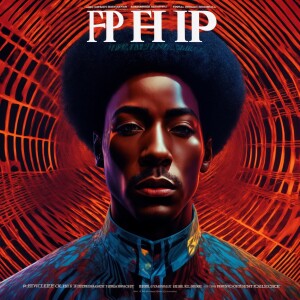 A sci-fi themed image of a black man featured on the cover of 'F...