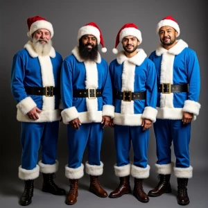 Four men representing Caucasian, African American, Hispanic, and...