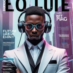 A black man dj with Mic