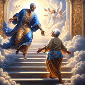 Prompt: An ultra realistic oil painting of an africanAmerican b...