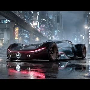Here's a reimagined prompt for a futuristic car concept based on...