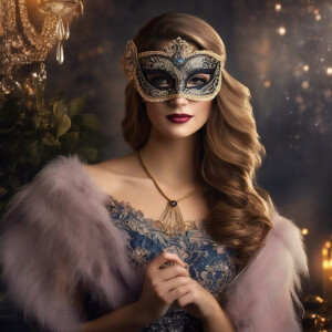 Masquerade Ball AI portrait