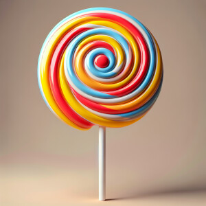 A giant lolly pop