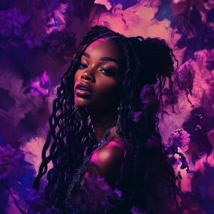 Create a beautiful image of music artist Summer Walker