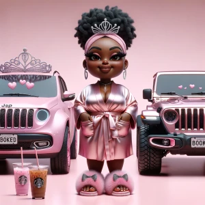 Create an 8K hyper-realistic, whimsical animated illustration of...