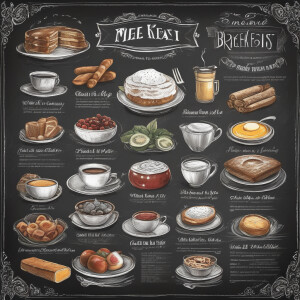 a picture of a perfect menu for breakfast