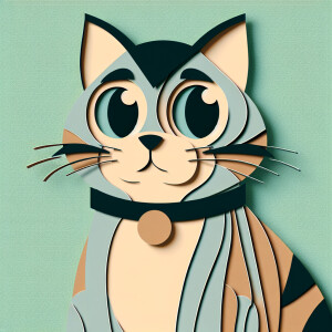cat in a collar