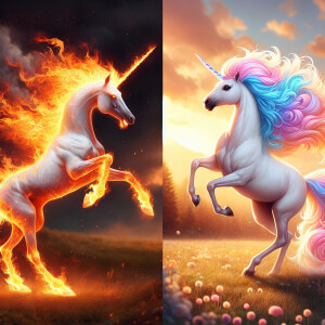 Ponyta and galarian ponyta