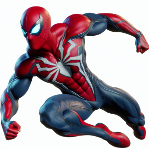 Spider man, bodybuilder, 4k, detail