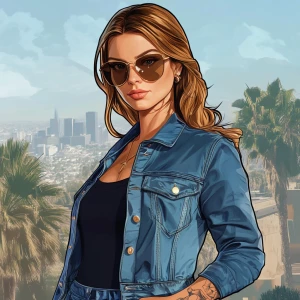 lily phillips in GTA style