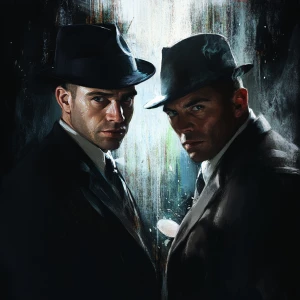 Two mans Underground, ghetto, gangster squad,,robery