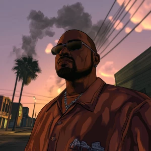 Pfog meme.., in GTA San Andreas and carton style