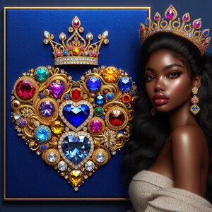 Craft a 3-D image showcasing the name 'KAREN' in a luxurious gol...