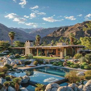 A stunning mansion nestled in the picturesque surroundings of Pa...