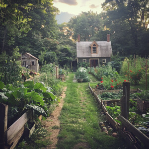 The kitchen garden: where meals begin with a seed and end with s...