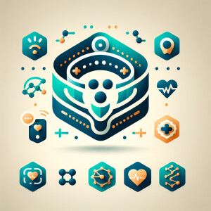 "Create a logo for a high-tech smart pet collar brand named Smar...
