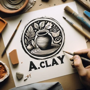 Create a logo for A.Clay