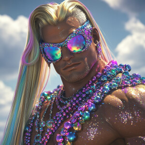 Close up, A hyper realistic of Half body of A realistic photo of...