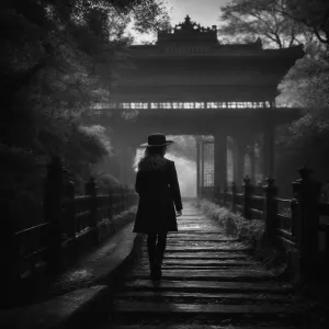 "Create an image illustrating the concept 'The Hidden Melody' in...