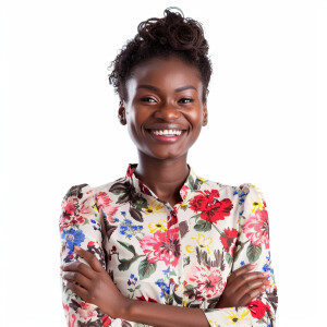 A cute woman
Smiling
Clothes: Floral Dress
Looks Clean & Mod...