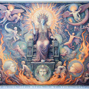 Lilith the huge queen with a mind that the world has never seen,...