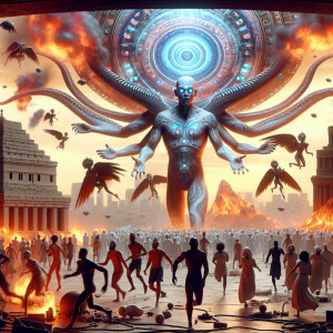 Annunaki and fallen angels descent to the earth and the people a...