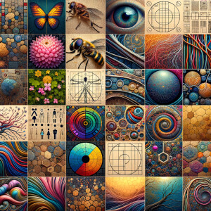 The golden ratio, Minimalist art Circuit, boards, circuitry, dia...