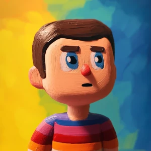 A boy --sref 10