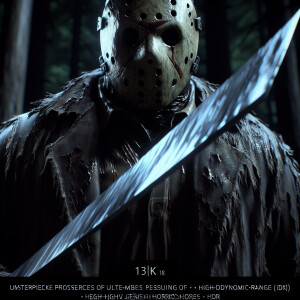 Jason Voorhees, 8k resolution, masterpiece, ultra-detailed, ultr...