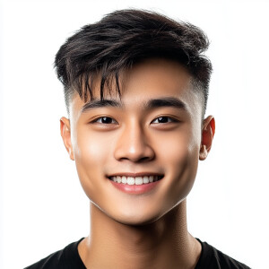 A Man - Smiling - Clean & Modest Face - Region: Singaporean - Ag...