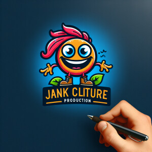 Logo for a production company called “Jank Culture”