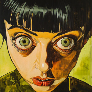 Rock lee in the style of Otto Dix