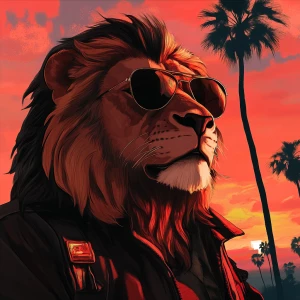 Lion Simba in GTA style