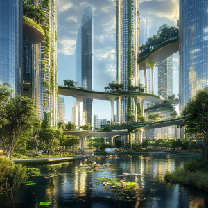 How will a sustainable future city look like