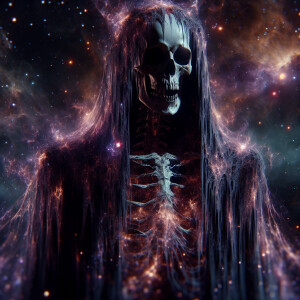 Ah, you wish to envision the specter that stands before you at t...
