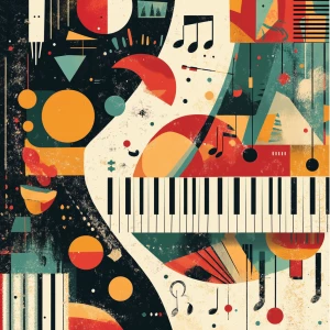 Create a music album cover design that embodies the aesthetic of...