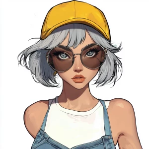young, rebellious gta-style character. The character should have...